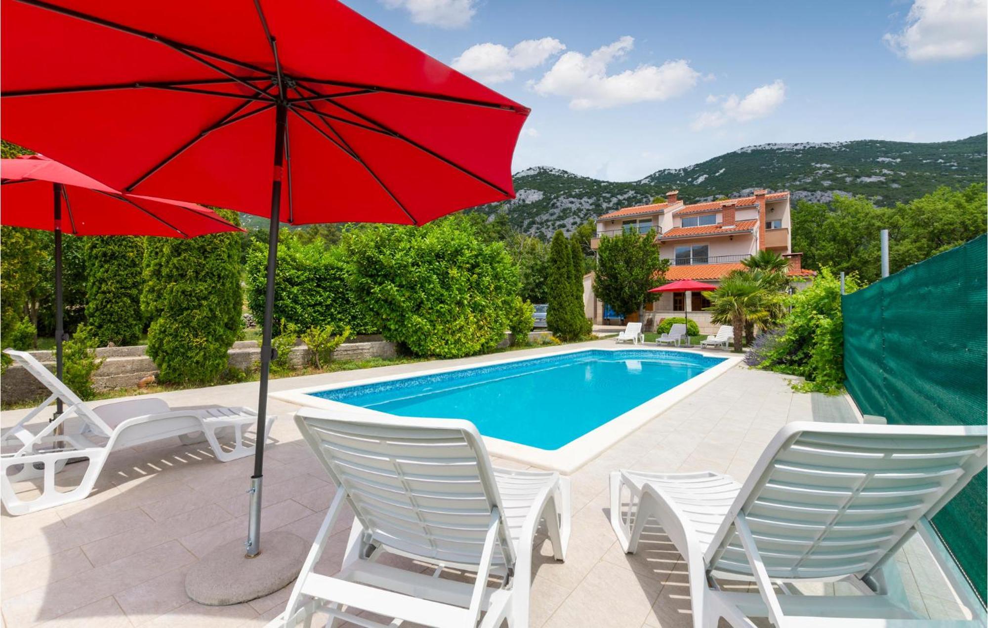 Nice Apartment In Ostrvica With Kitchen Екстер'єр фото